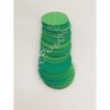 Guzon Guirnalda de papel verde con diseño de círculo_5