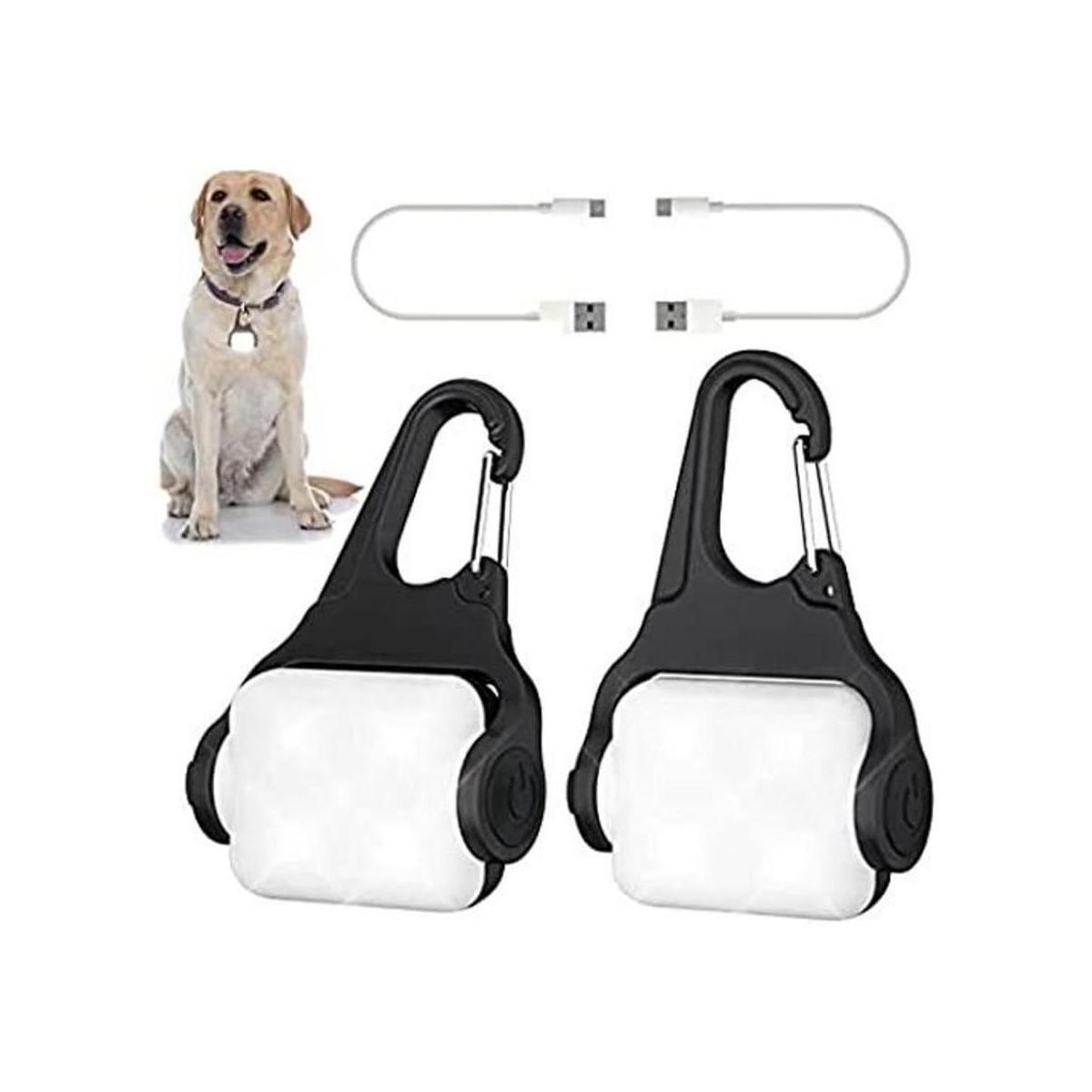 Collar de luz para perro 50 lúmenes para caminar