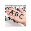 Harsgs 72 piezas de parches de números de letras_3