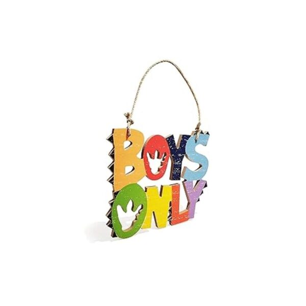 HnJOY Decoración de pared de madera para niños diseño de_2
