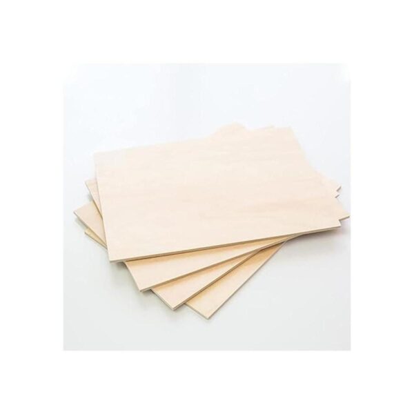 Madera sin acabar paquete de 15 hojas de tilo hojas
