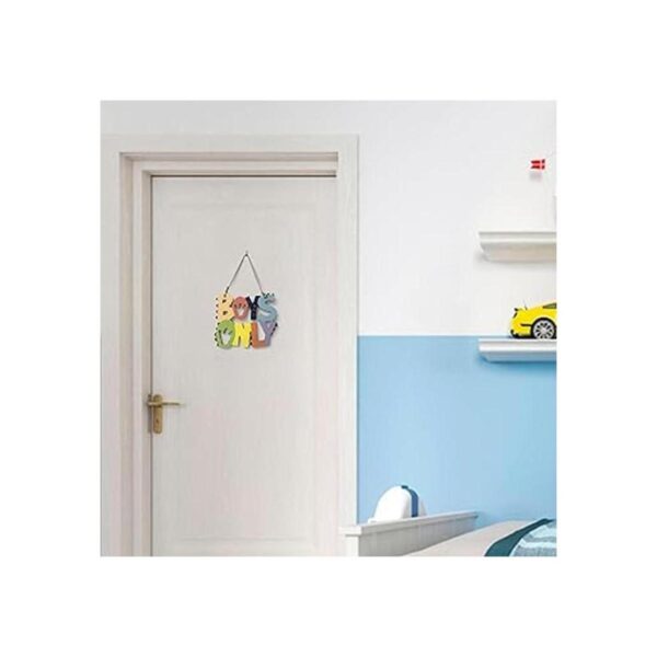 HnJOY Decoración de pared de madera para niños diseño de_5