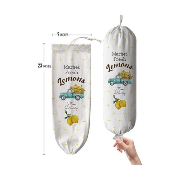 Hglian Farmhouse Dispensador de bolsas de plástico con_5