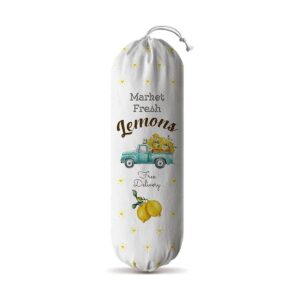Hglian Farmhouse Dispensador de bolsas de plástico con_1