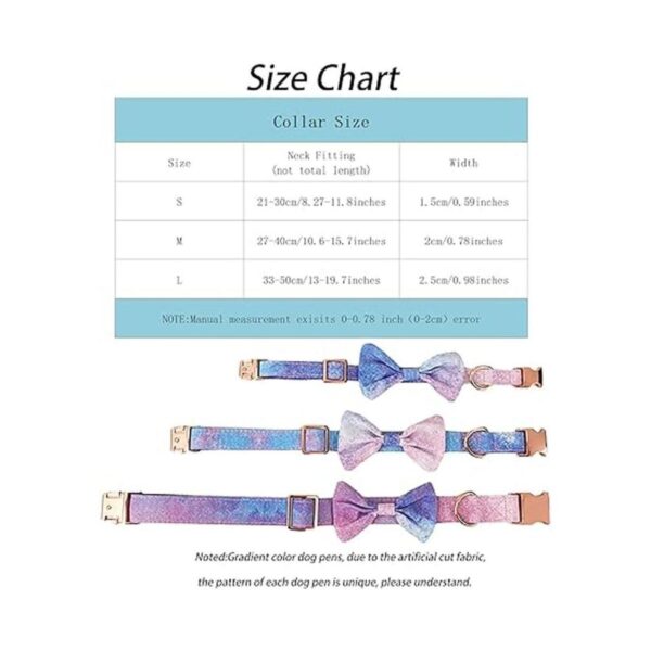 Collar de perro floral para niña y perro suave cómodo