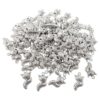 Honbay 100 unids aleación zorro encantos colgante plata