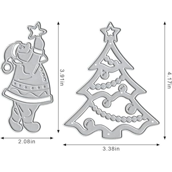 Troqueles de corte de Navidad para suministros de_2