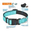 Ladoogo Collar reflectante para perro acolchado con