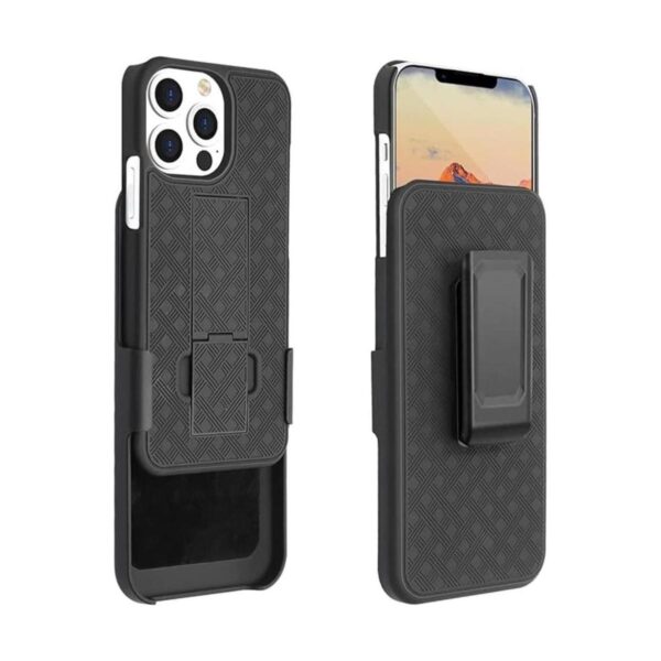 Fingic Funda compatible con iPhone 13 Pro 5G con clip de_2
