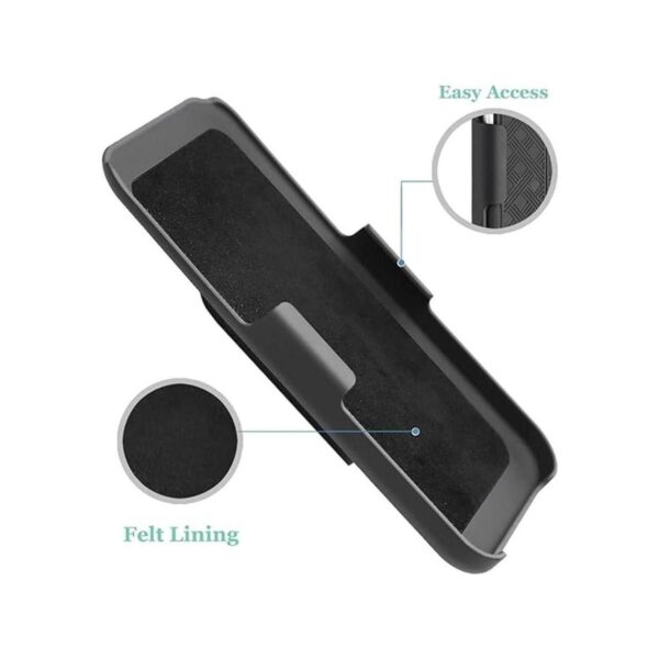 Fingic Funda compatible con iPhone 13 Pro 5G con clip de_4