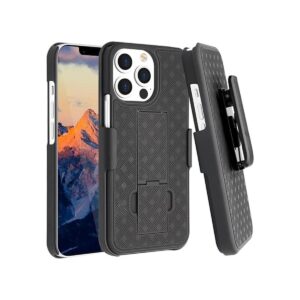 Fingic Funda compatible con iPhone 13 Pro 5G con clip de_1