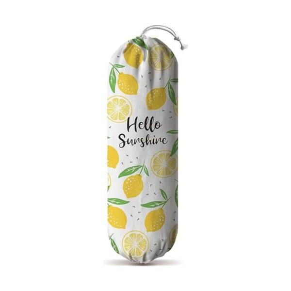 Hglian Dispensador de bolsas de comestibles de limón para_1