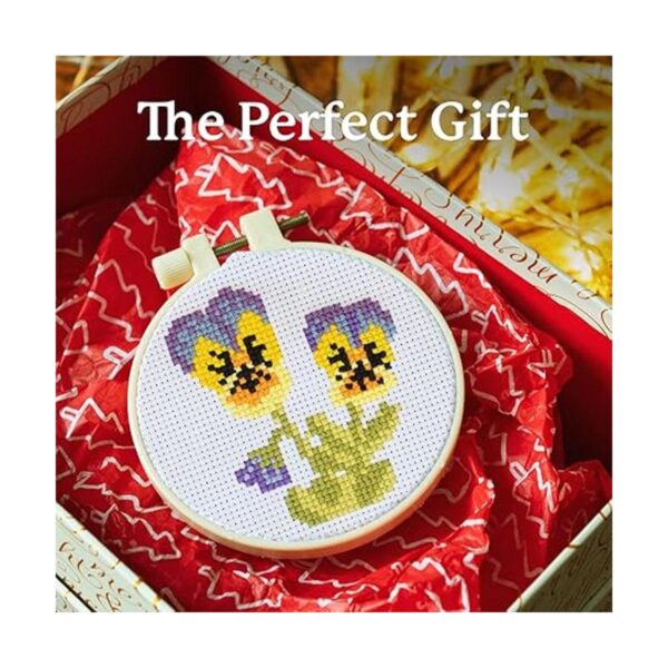 Kits de punto de cruz para principiantes tema de flores