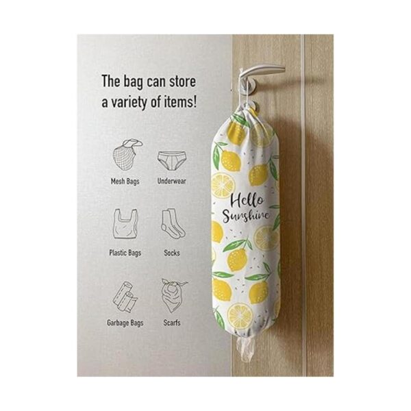 Hglian Dispensador de bolsas de comestibles de limón para_2