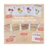 Kits de punto de cruz para principiantes tema de flores