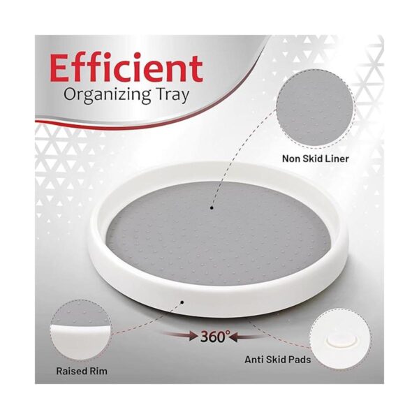 Lazy Susan Organizador antideslizante grande Lazy Susan