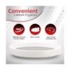 Lazy Susan Organizador antideslizante grande Lazy Susan