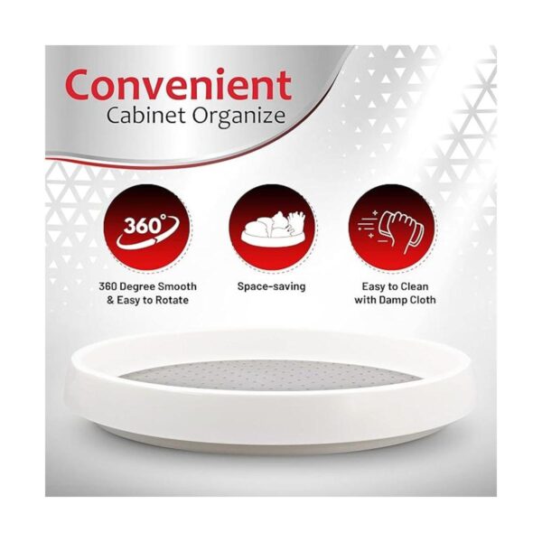 Lazy Susan Organizador antideslizante grande Lazy Susan