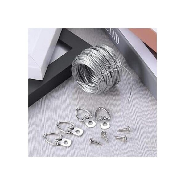 Jovitec Juego de 20 perchas para fotos con tornillos
