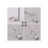 Jovitec Juego de 20 perchas para fotos con tornillos