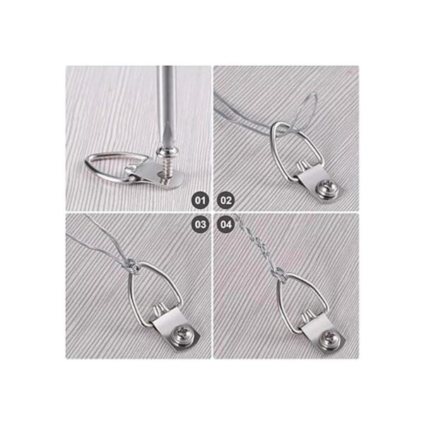 Jovitec Juego de 20 perchas para fotos con tornillos