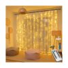 Luces LED de cortina de hadas luces colgantes de pared_1