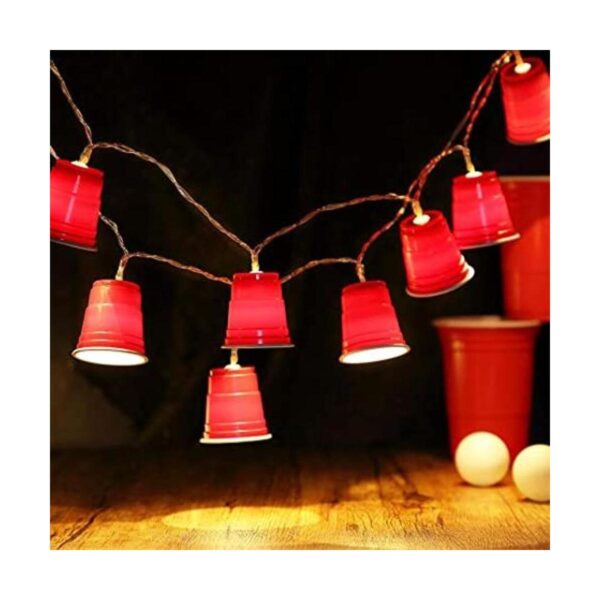 Guirnalda de luces para fiestas mini tazas de disparo_1