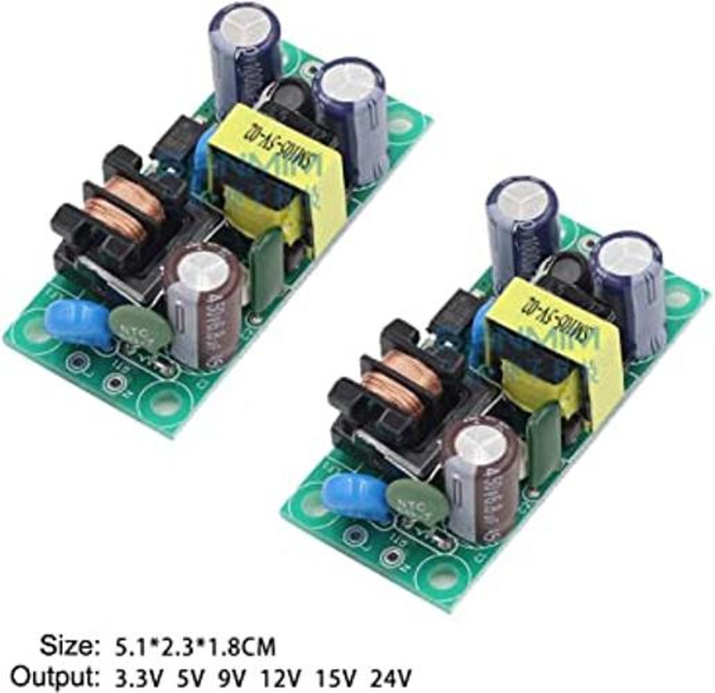 HiLetgo 2pcs ACDC 220V a 5V aislado conmutación fuente de