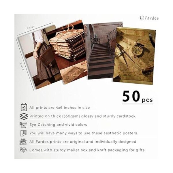 Dark Academia Estética para decoración de habitación kit_2