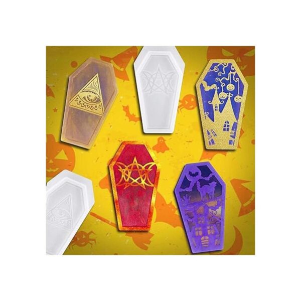 NiArt Moldes de silicona blanda de resina epoxi para_6