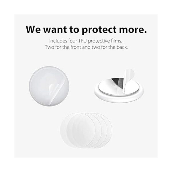 Funda protectora compatible con Apple AirTag para collar