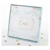 Kate Aspen Caja de tarjetas de boda talla única geométrica