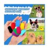 Etiquetas de aluminio en blanco para perros etiquetas