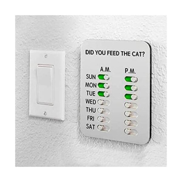 DID YOU FEED THE DOG Mountable Tracker Device Magnets_1