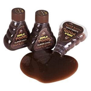 Kangaroo The Original Emoji Poop Slime Paquete de 3 limos_1
