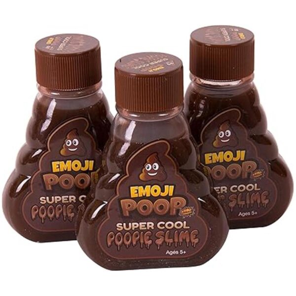 Kangaroo The Original Emoji Poop Slime Paquete de 3 limos_4