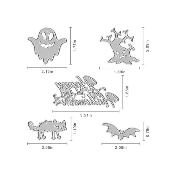 Troqueles de corte de metal para Halloween criaturas_2