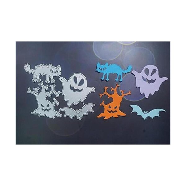 Troqueles de corte de metal para Halloween criaturas_5