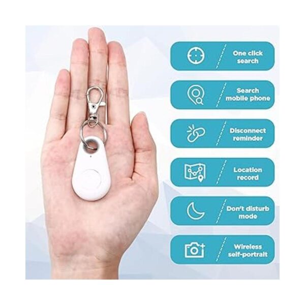 Frienda Buscador de llaves de 5 piezas con 5 llaveros GPS