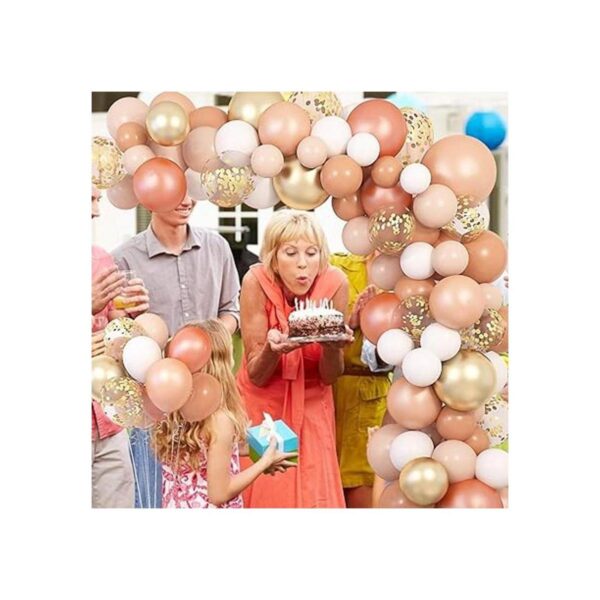 Kit de 129 globos de rubor para arco de guirnalda de 12_5