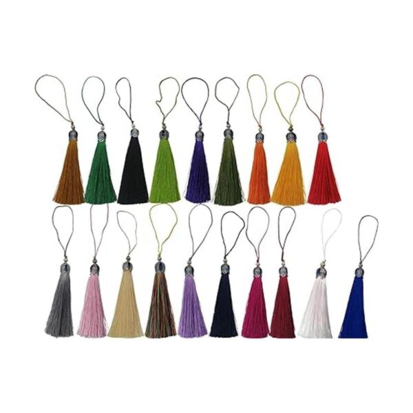 PAMIR TONG 19 borlas suaves y elegantes sedosas para hacer