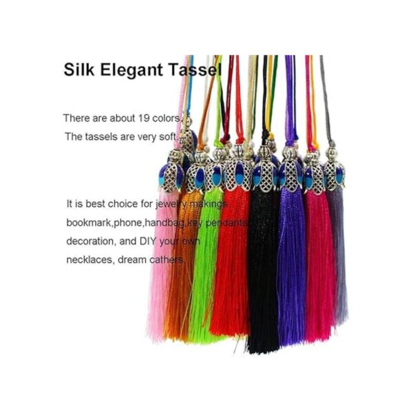 PAMIR TONG 19 borlas suaves y elegantes sedosas para hacer