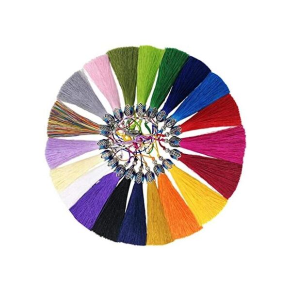 PAMIR TONG 19 borlas suaves y elegantes sedosas para hacer