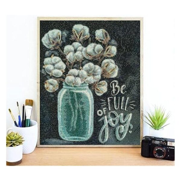 Kits de pintura de diamantes de flores para adultos Be_2