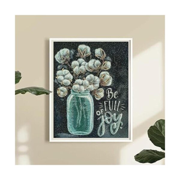 Kits de pintura de diamantes de flores para adultos Be_6