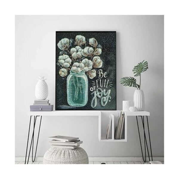 Kits de pintura de diamantes de flores para adultos Be_3