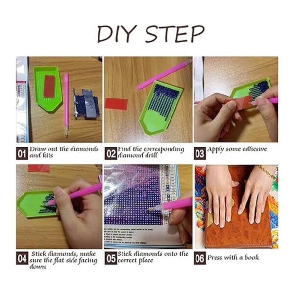 Kits de pintura de diamantes de flores para adultos Be_5