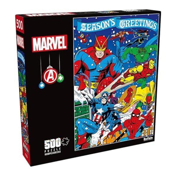 Marvel Seasons Greetings from The Avengers Rompecabezas_3