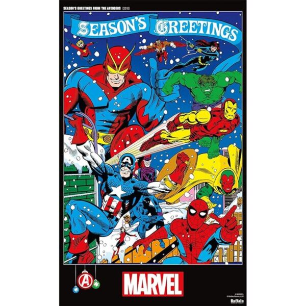Marvel Seasons Greetings from The Avengers Rompecabezas_5