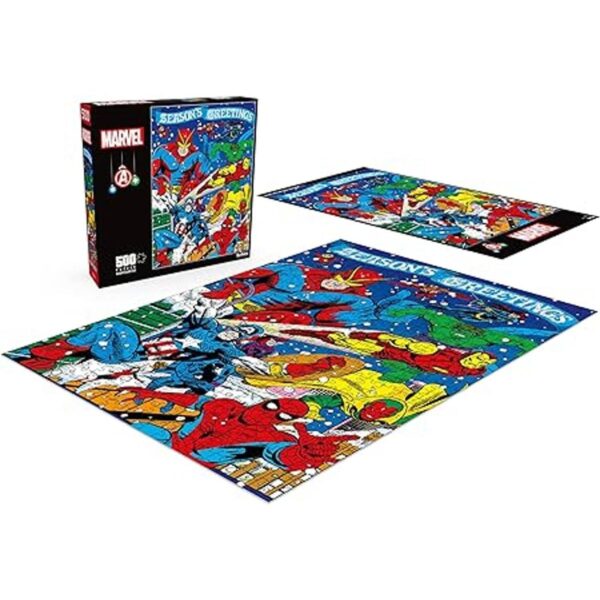 Marvel Seasons Greetings from The Avengers Rompecabezas_4